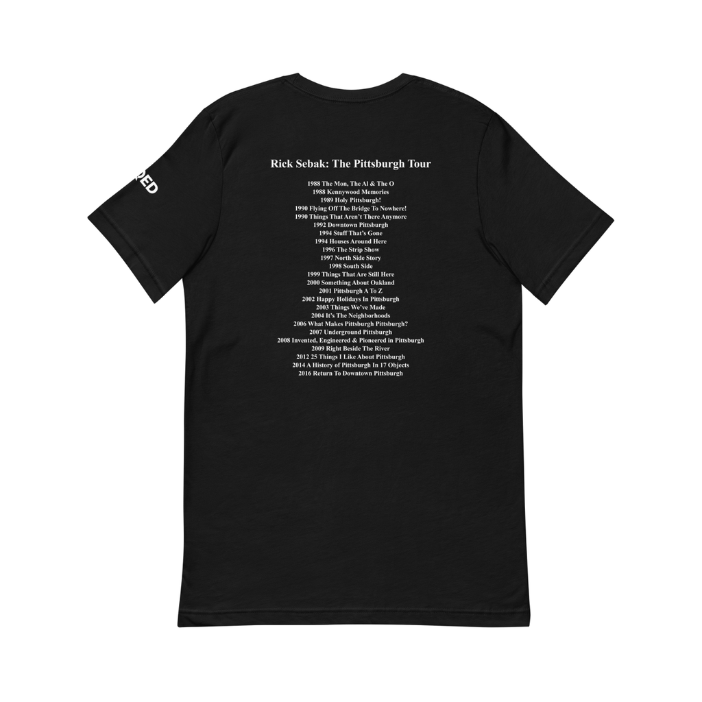 Pittsburgh History Series T-Shirt - back